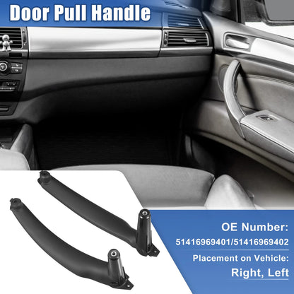Interior Door Handle Pair for BMW X5 (2007-2013)