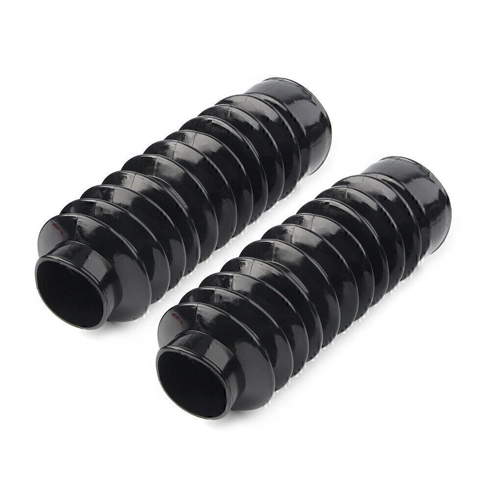 49mm Front Fork Gaiters Boots for Harley Dyna