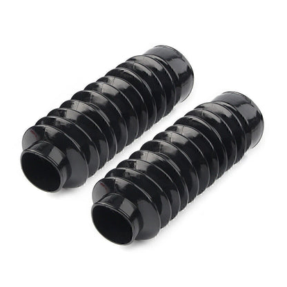 49mm Front Fork Gaiters Boots for Harley Dyna
