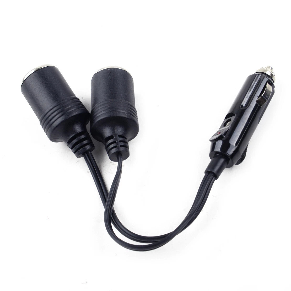 Double Twin Cigarette Lighter Socket Plug Charger Splitter for Car