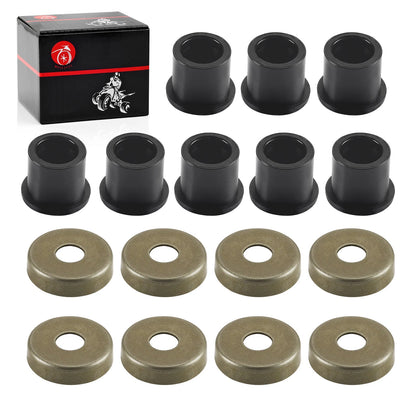 8Pcs Front A-Arm Bushing & Cap for Polaris Phoenix (2005–2021)