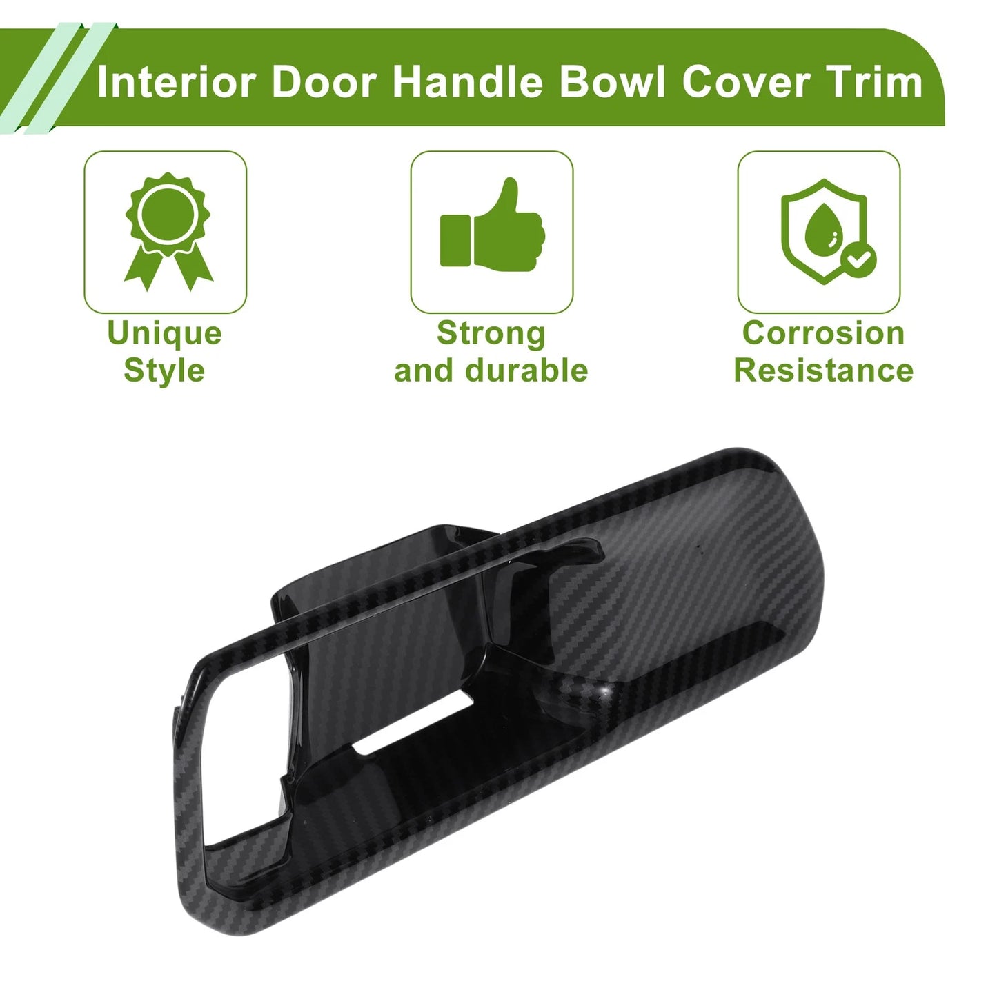 Interior Door Handle Bowl Cover Trim for Toyota Land Cruiser (2024-2025)