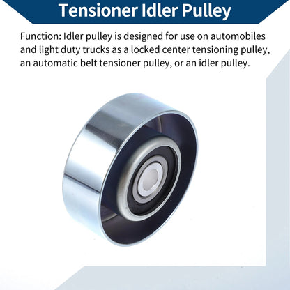Drive Belt Idler Pulley for Honda Pilot (2006-2011) - 1 Pc