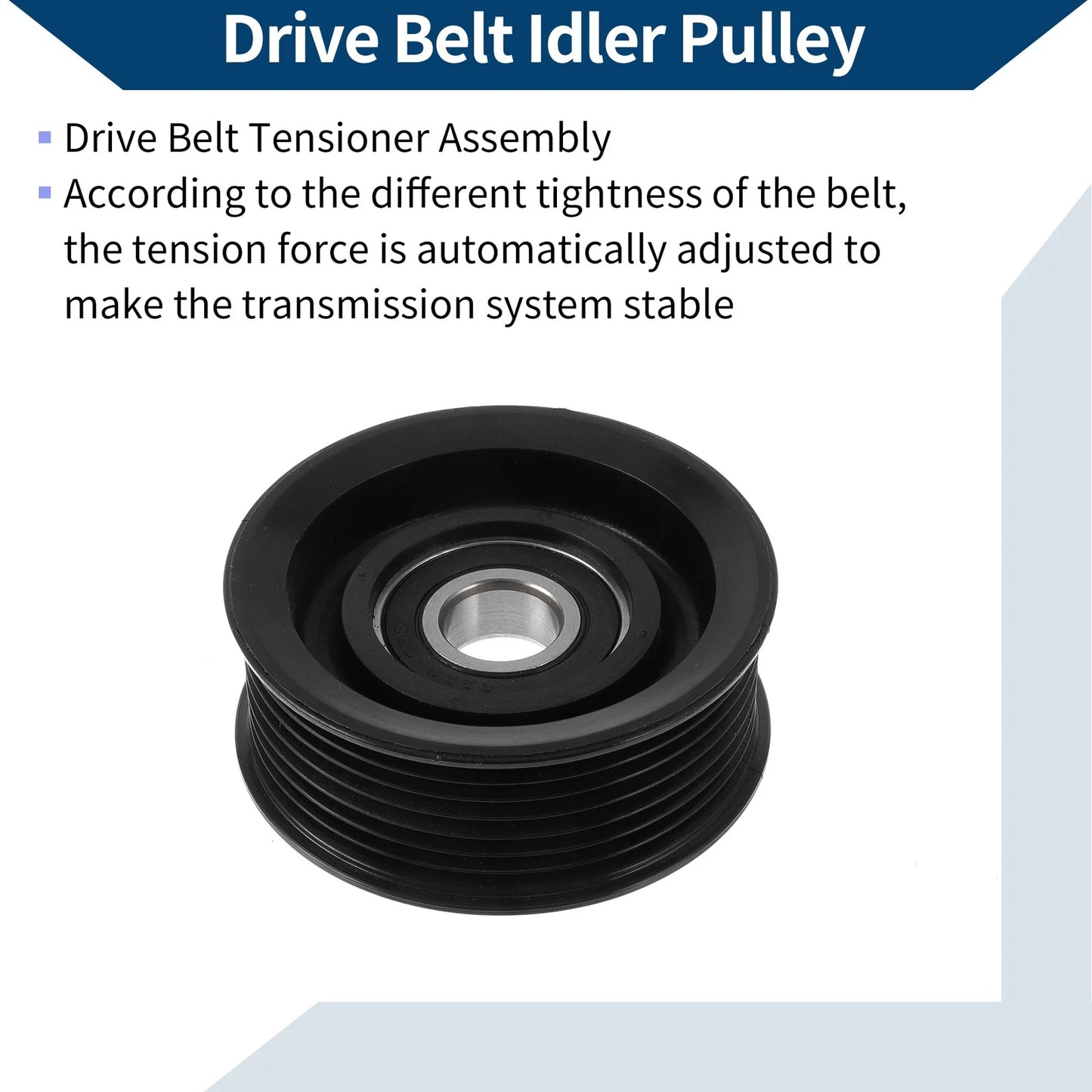 Drive Belt Idler Pulley 1 Pc for Honda CR-V (2012-2014)