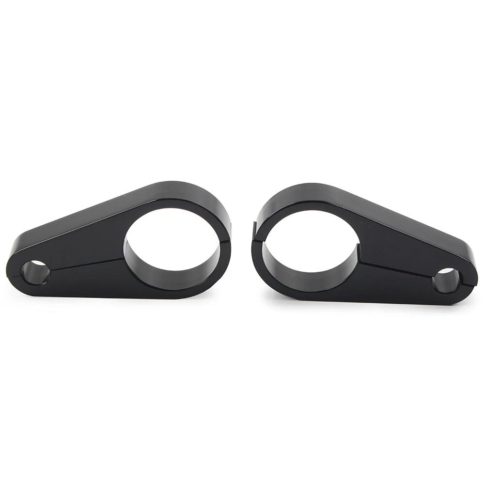 1.25" Handlebar Brake Clutch Cable Clamp for Harley Bike Black