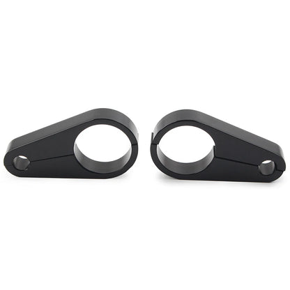 1.25" Handlebar Brake Clutch Cable Clamp for Harley Bike Black