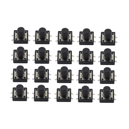 20 x 12x12x11mm Micro Momentary Tactile Push Button Switch for Various Models