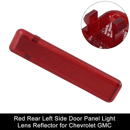 Rear Left Door Panel Light Len Reflector for Chevrolet GMC
