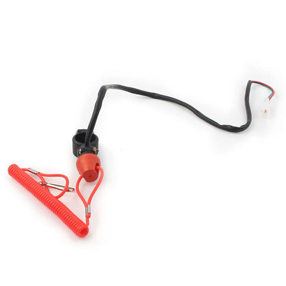 Engine Stop Kill Switch Safety Tether Lanyard for Pit Dirt Quad Bike Motor