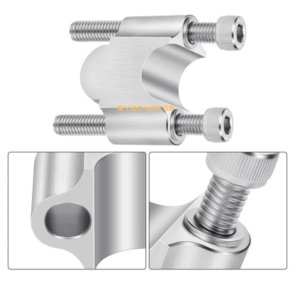Handlebar Risers / 7/8 / Silvery for Motorcycle & ATV Dirt Bike