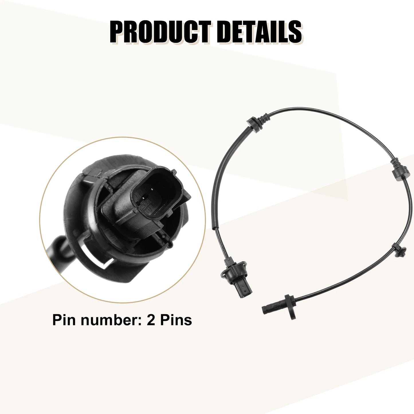 ABS Wheel Speed Sensor Right Front for Honda HR-V (2015-2021)