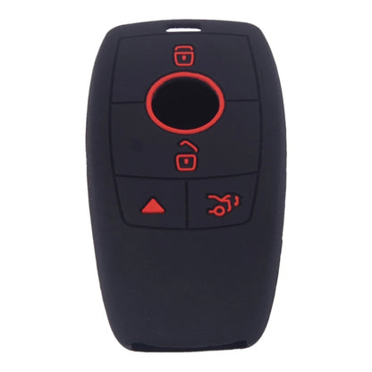 4 Button Silicone Keychain Cover Case for Benz E Class W213 (2017-2018)