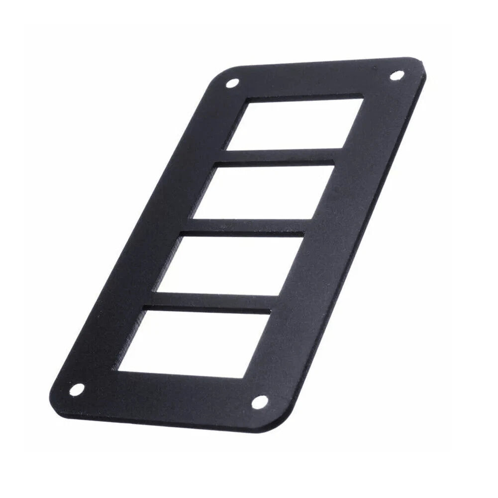 4 Gang Rocker Switch Frame Bracket Mount for Car Boat RV