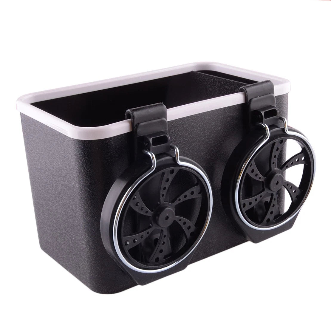Multifunctional Armrest Storage Box for Universal Car - Cup Holder (Fits Most)
