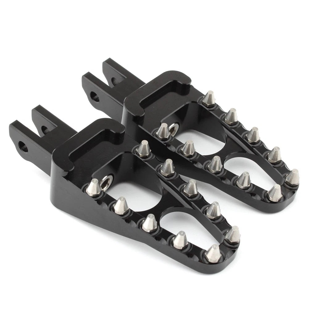 Black Aluminum Front Rider Foot Pegs for Harley X350 (2023)