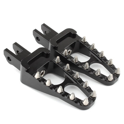 Black Aluminum Front Rider Foot Pegs for Harley X350 (2023)