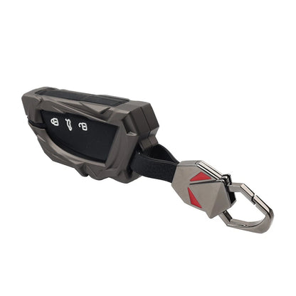 3 Button Key Shell Cover Fob Black for VW Polo, ID.3, Atlas, Seat Leon (2020-2023)