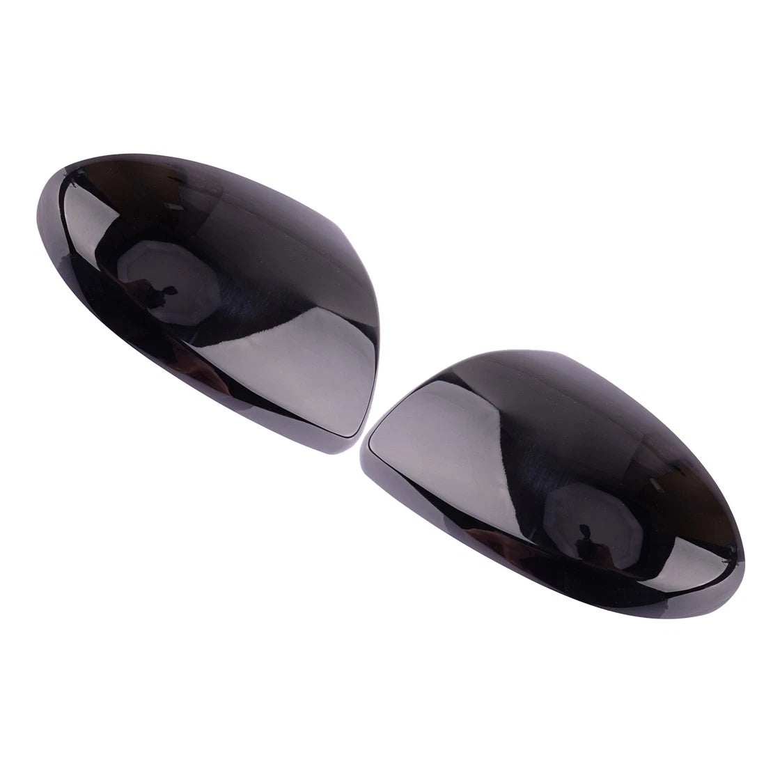 Side Door Rear View Mirror Cover Cap for Mazda 2 (2008-2014) - 1 Pair Durable
