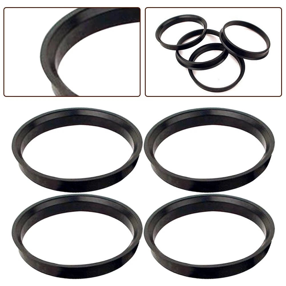 Hub Centering Rings 74 1mm x 72 6mm Set of 4