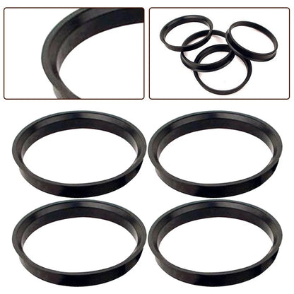 Hub Centering Rings 74 1mm x 72 6mm Set of 4
