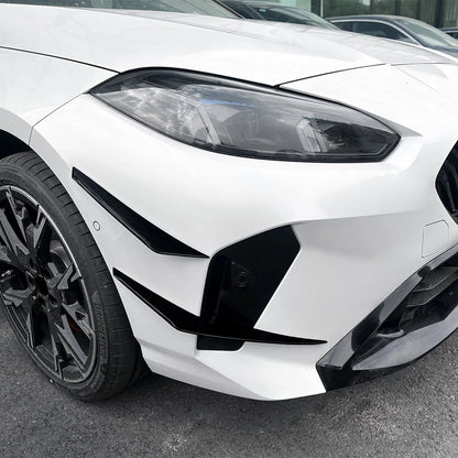 4PCS MP-Style Bumper Side Fin Canards Splitter for BMW 1/2-Series F70 F74