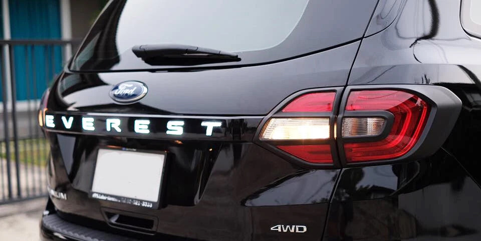 LED Rear Tailgate Light Cover Trim for Ford Everest (2015-2021)