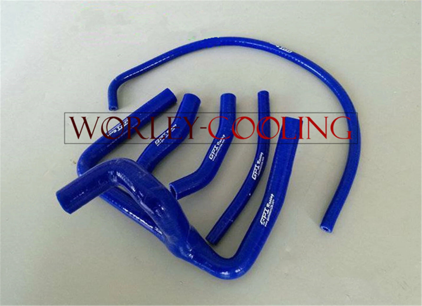 BLUE Silicone Y Hose Kits for Honda CR250R (2000-2001)