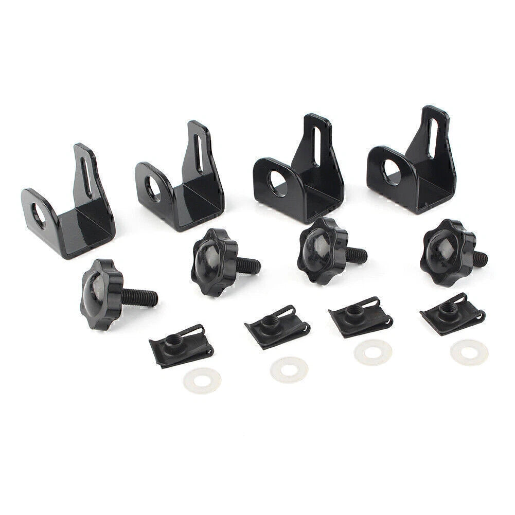 Saddlebag Lock Mounting Brackets for Harley Touring (1994-2023)