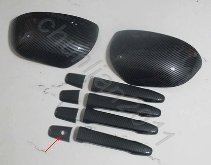 Mirror Door Handle Cover Trim for 2010-2015 Mitsubishi Outlander Sport (2010-2015)