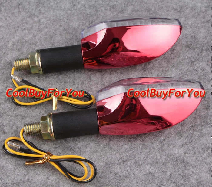 LED Turn Signal Bulbs Set for Universal Vehicles - Red Lights