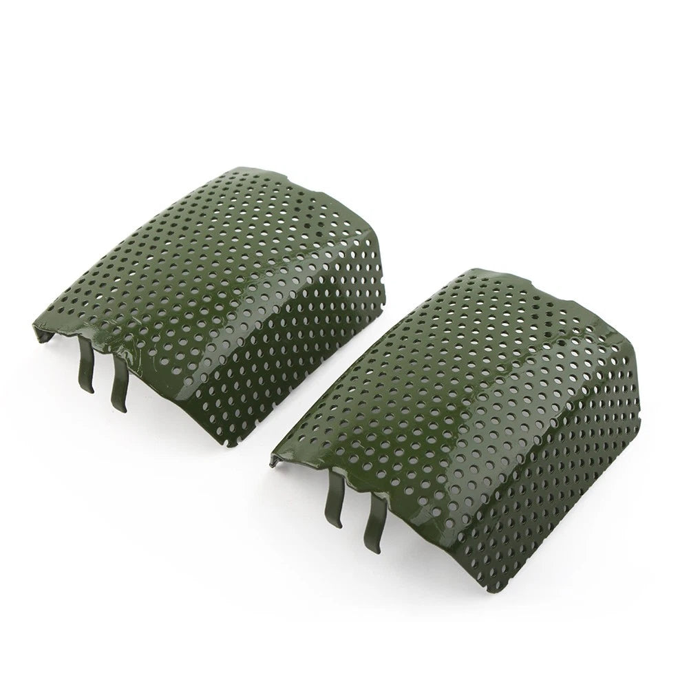 Green Front Caliper Screen Inserts  For Harley-Davidson V-Rod & Touring