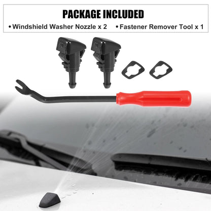 5pcs Front Windshield Washer Nozzle Kit for Envoy Trailblazer (2002 - 2009)