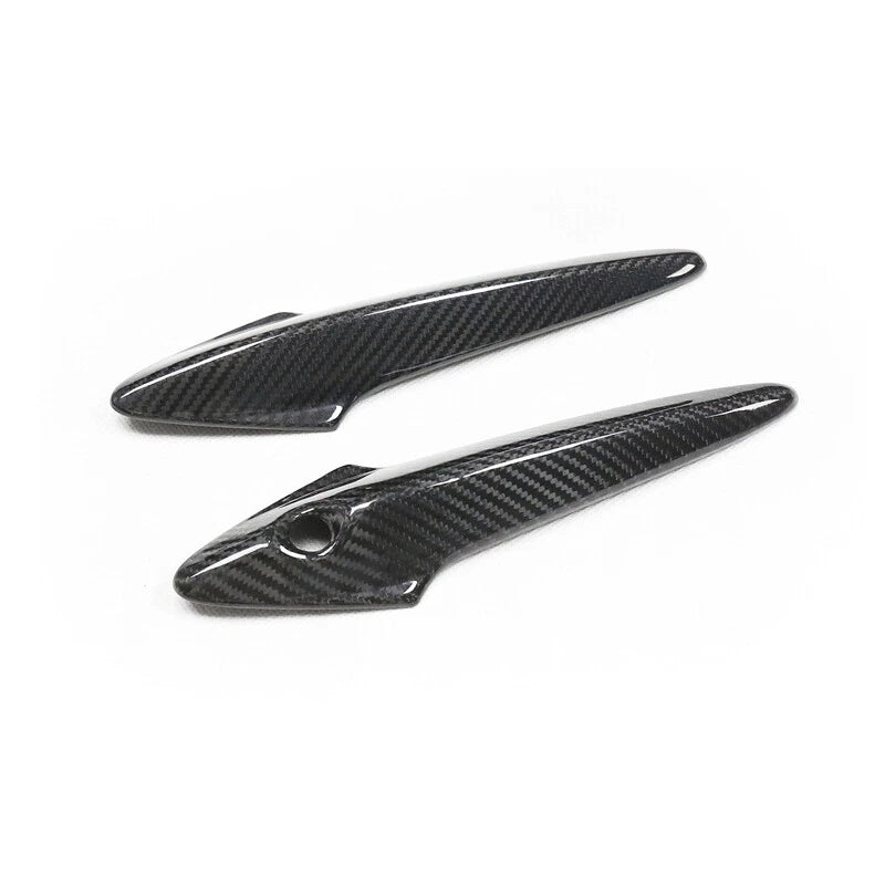 2pcs Real Carbon Fiber Door Handle Cover fit for CIVIC TYPE R FN2 FK2 2006-2011