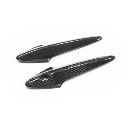 2pcs Real Carbon Fiber Door Handle Cover fit for CIVIC TYPE R FN2 FK2 2006-2011