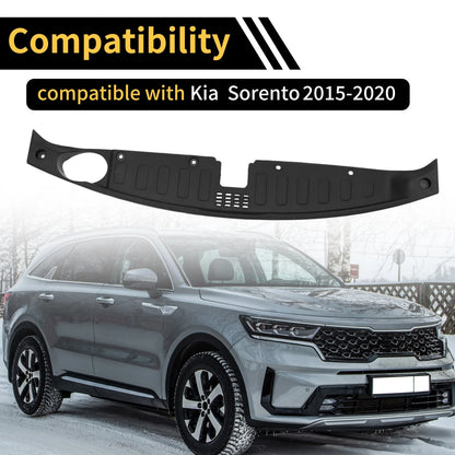 Radiator Support Cover for Kia Sorento (2015-2020) - ABS Black