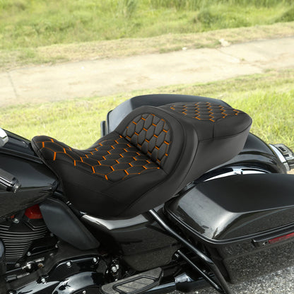 Driver Passenger Seat for Harley Touring Road Street Glide FLHX (2009-2023)