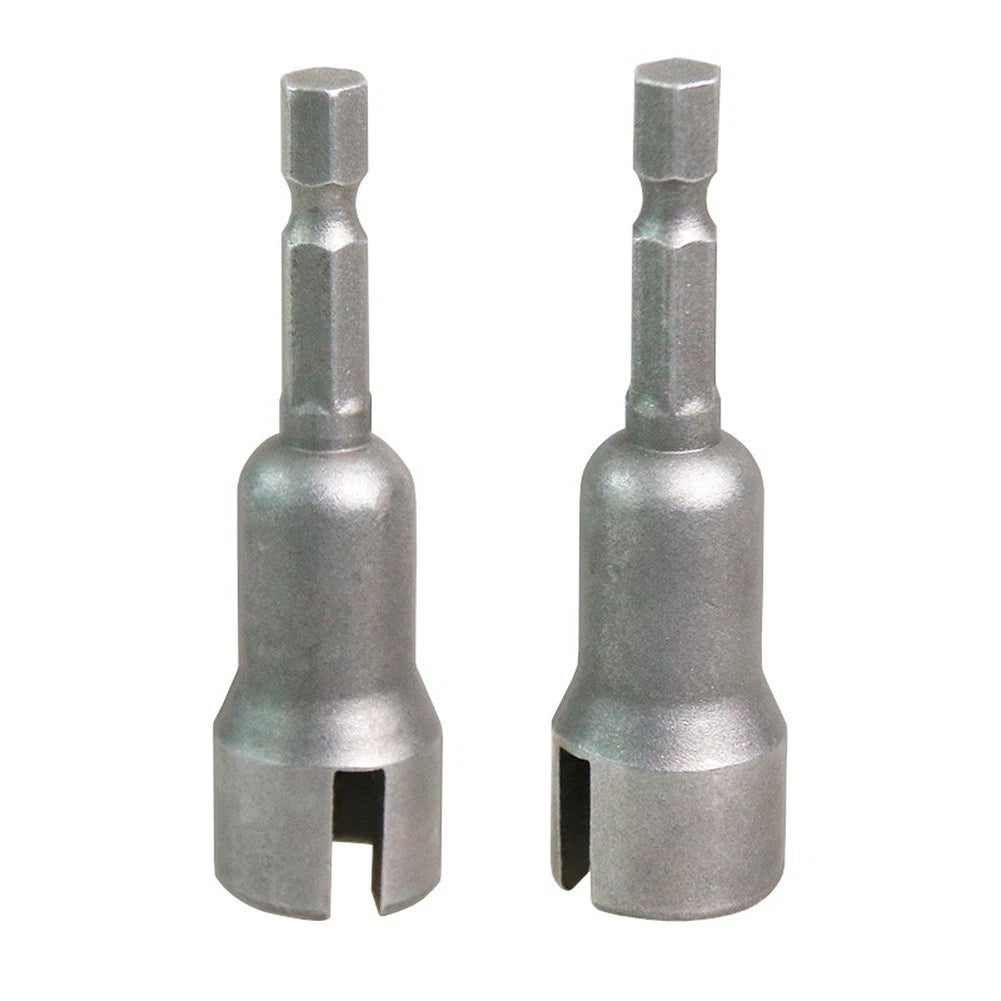 Alloy Forged Slotted Butterfly Nut Socket Wrench 14 Hex Drive for Car