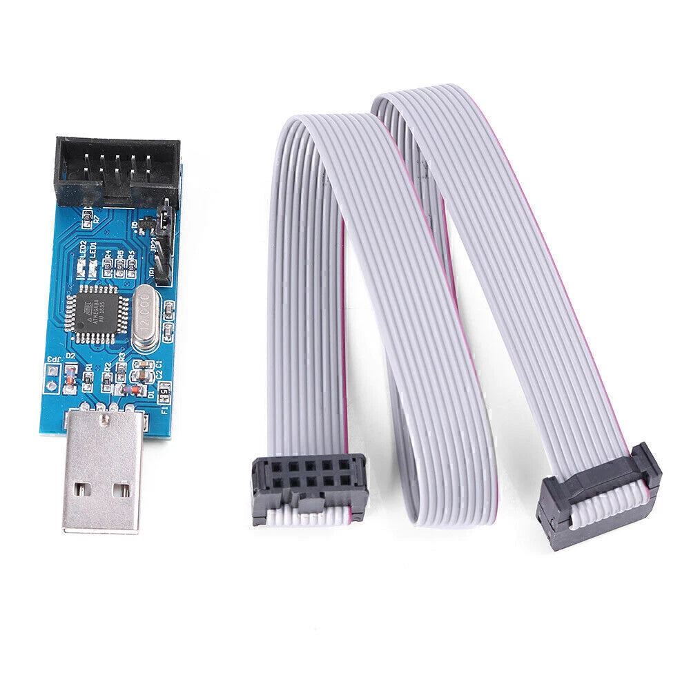 USBASP AVR Programmer Adapter 10 Pin Cable for ATMEGA8 ATMEGA128