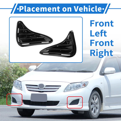 Bumper Fog Light Covers  for Toyota Corolla (2014-2019)