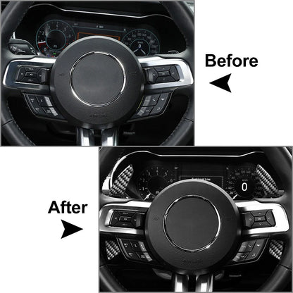 Steering Wheel Shifter Paddle Extensions for Ford Mustang (2015-2023)