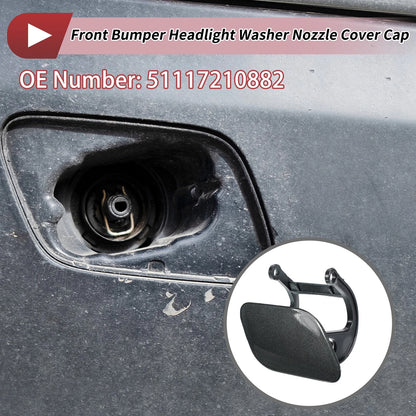 Washer Nozzle Cover for BMW 740i (2011-2015) Gray