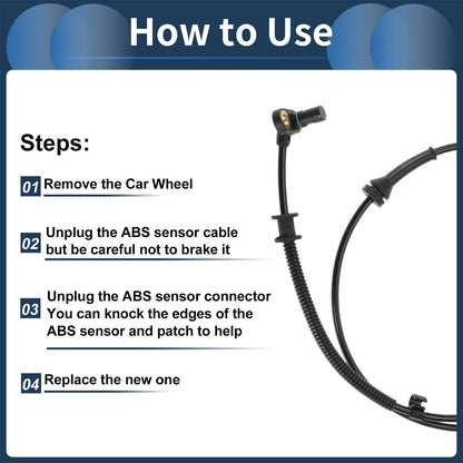 ABS Wheel Speed Sensor for Ford F-150 (2004-2005)
