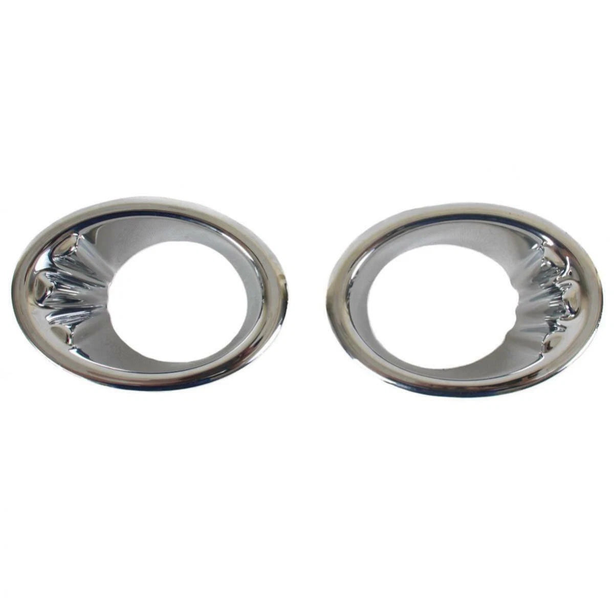 Fog Light Surround Cover Trims Chrome Pair Fits Mazda BT-50 Pickup UTE 2006-11