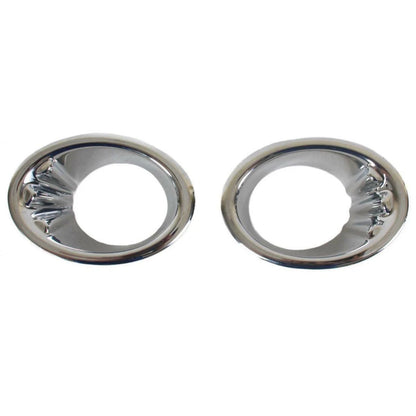 Fog Light Surround Cover Trims Chrome Pair Fits Mazda BT-50 Pickup UTE 2006-11