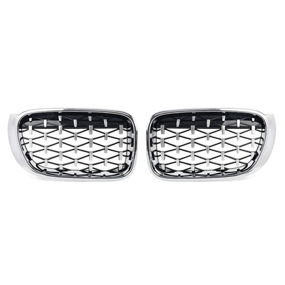 Front Bumper Kidney Grille for BMW X3 F25, X4 F26 (2014-2017)