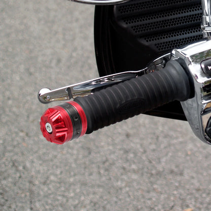 Handlebar End Caps 18mm Plug Bar End Aluminum Alloy for Motorcycle