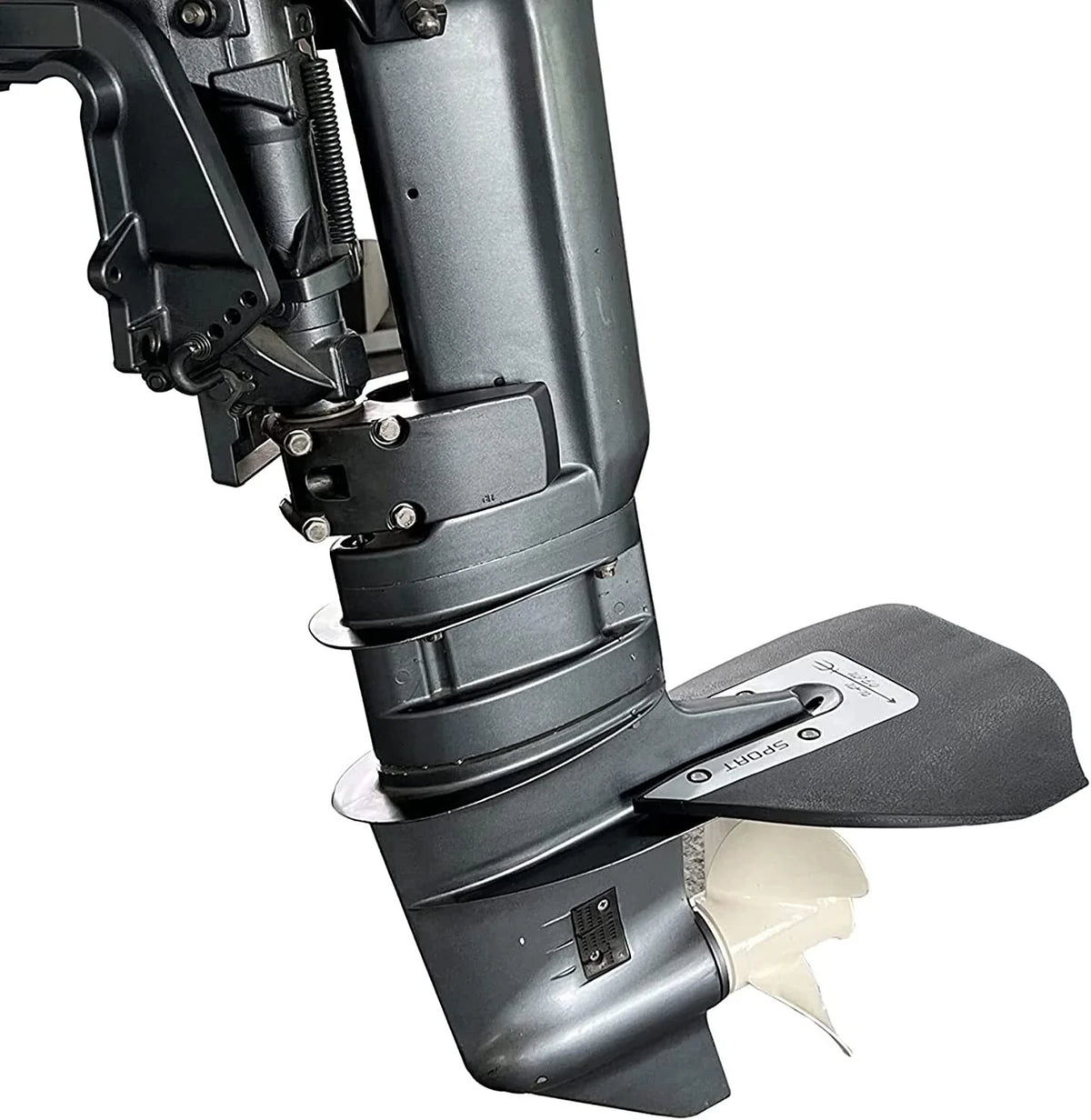 HydroFoil Stabilizer for Outboard 8-40HP Lower Unit Boat Black