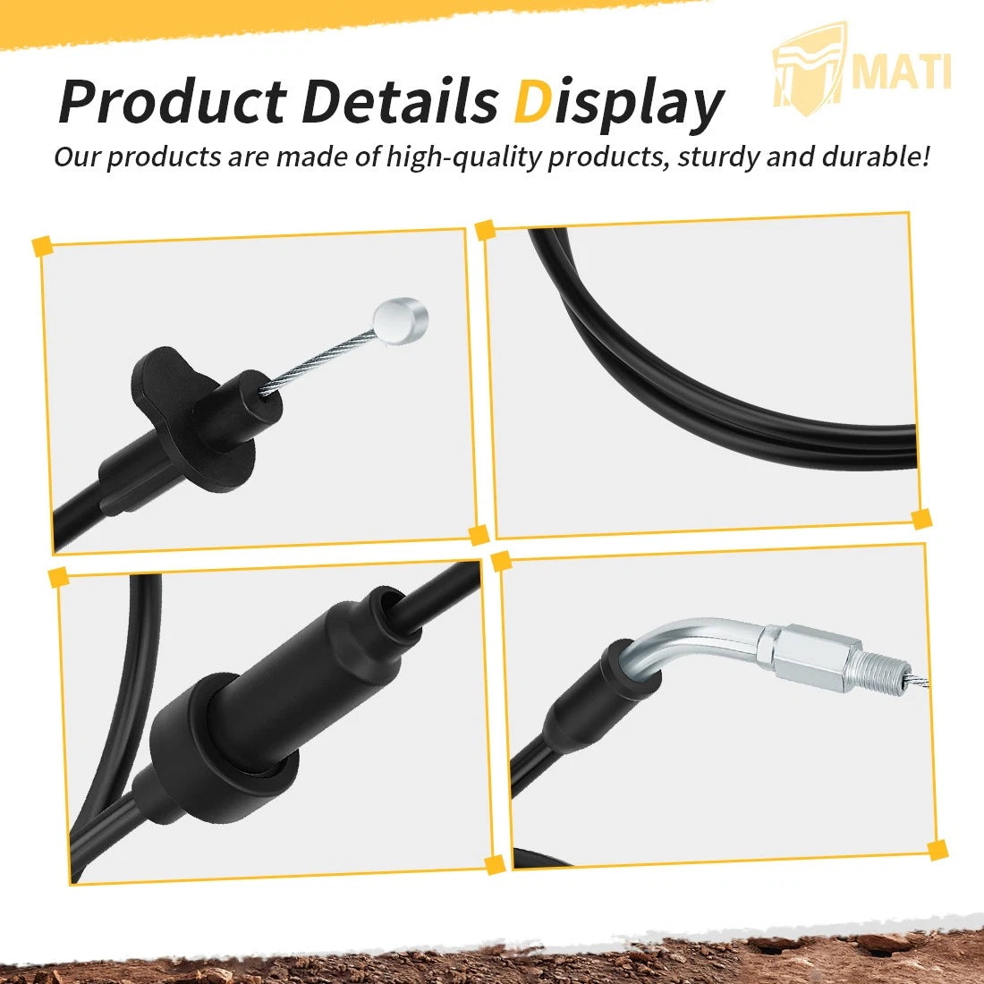 Throttle Cable for Polaris Sportsman 550 XP X2 Touring Forest (2010–2014)