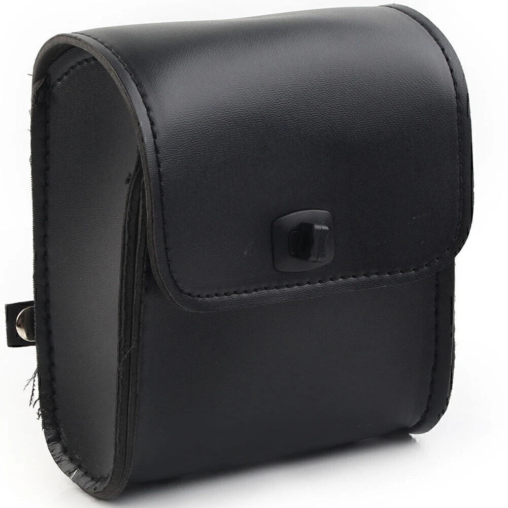 Black Motorcycle Saddle Tool Bag Storage for Universal Fit