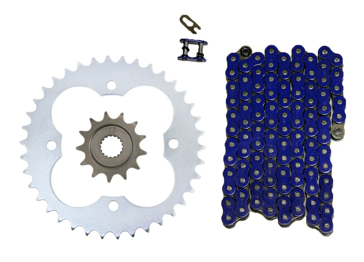 2 x Drive Chain & 14/38 Sprockets for Honda TRX450R Sportrax (2004–2005)